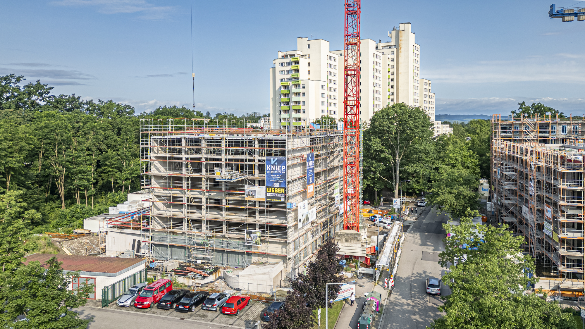 Ein Bild, wo das Bauprojekt WIR:SÜD zu sehen ist